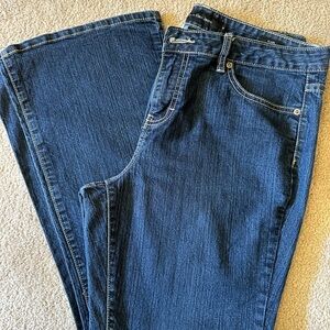 Calvin Klein Jeans with flare legs size 14